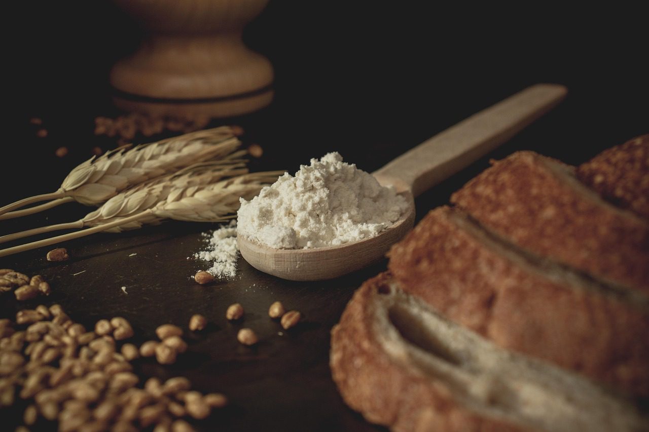 wheat flour bread