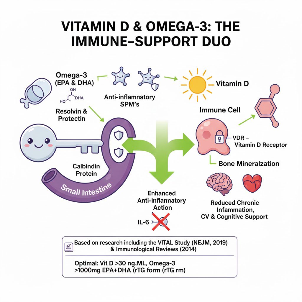 4. omega 3 Vit D