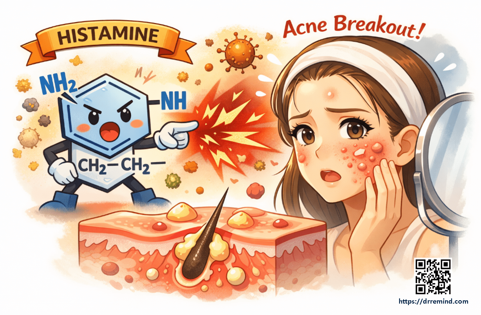 Histamine and Acne